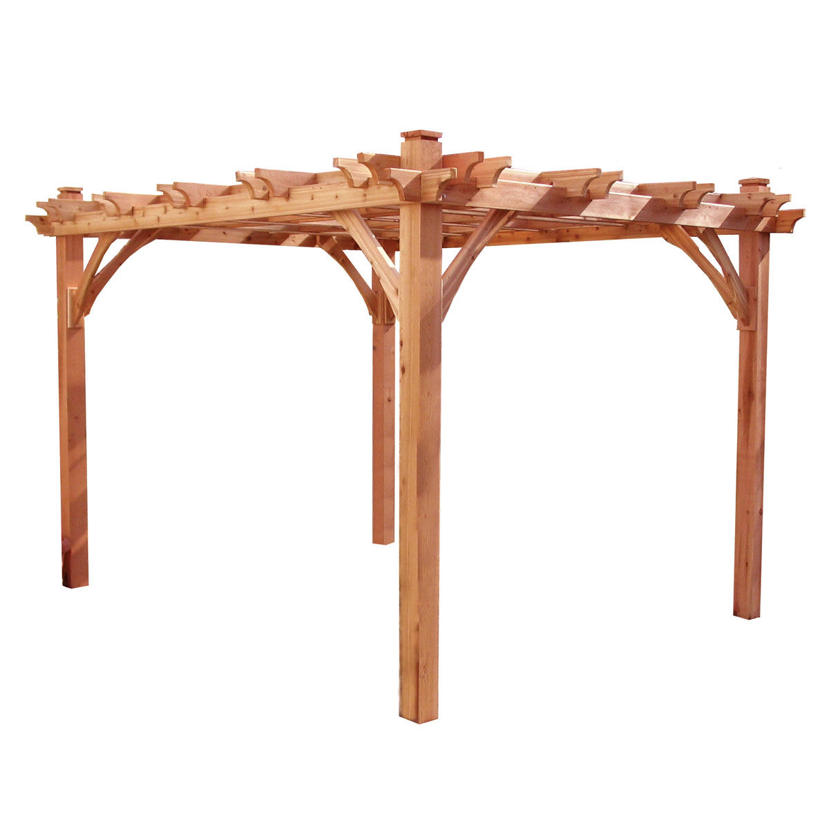 8' x 10' Premium Cedar Pergola Kit