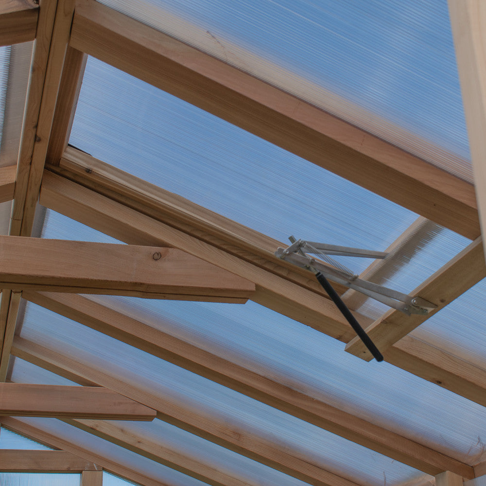 8' x 8' Cedar Greenhouse