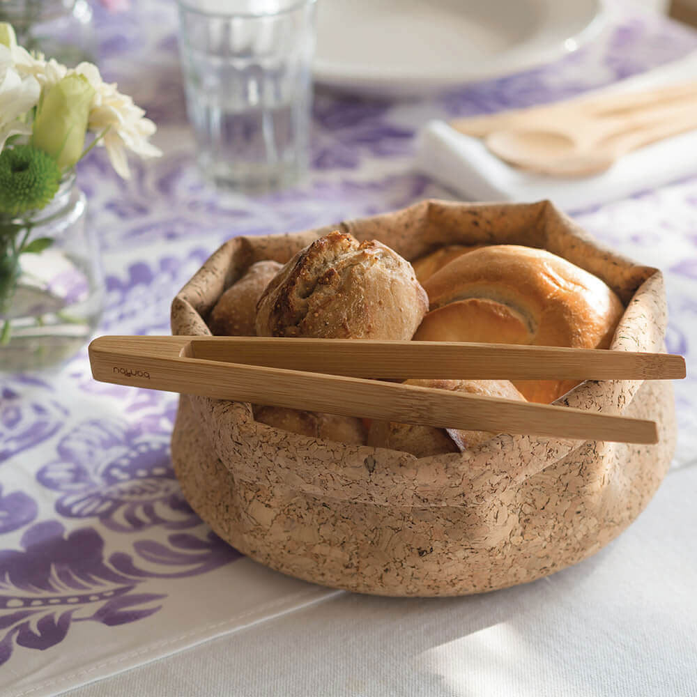 Natural Cork Fabric Bowl