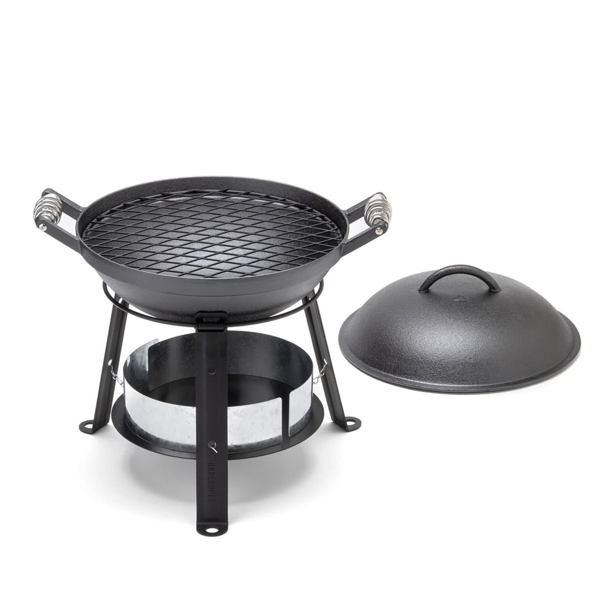 All-in-One Cast Iron Grill - 4 Quart