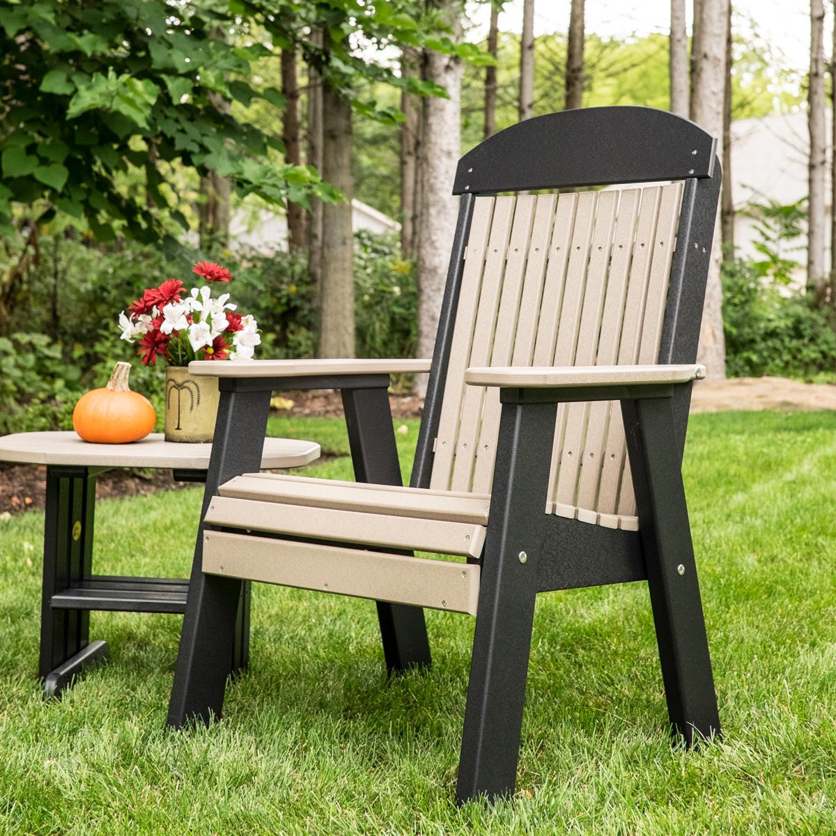 Weathered Wood & Black