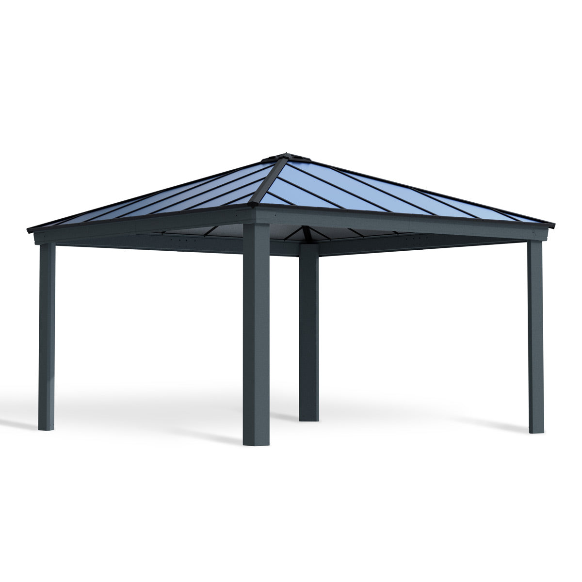 14' Dallas Aluminum Hardtop Gazebo Kit