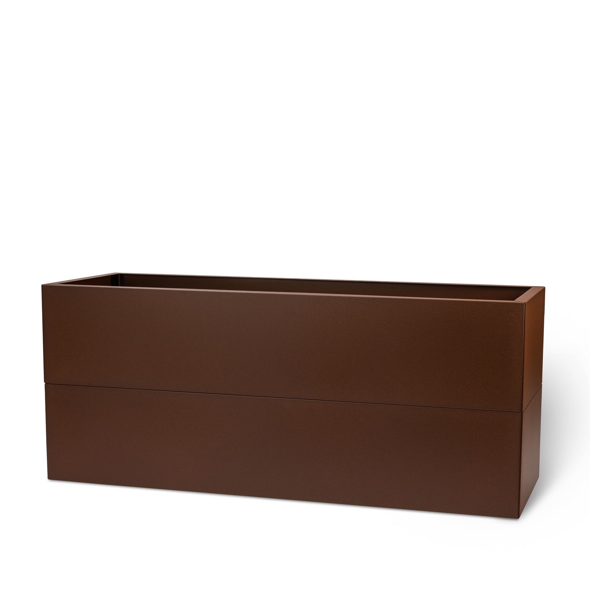 Bedd Steel Patio Planter Boxes - Rectangular Planters