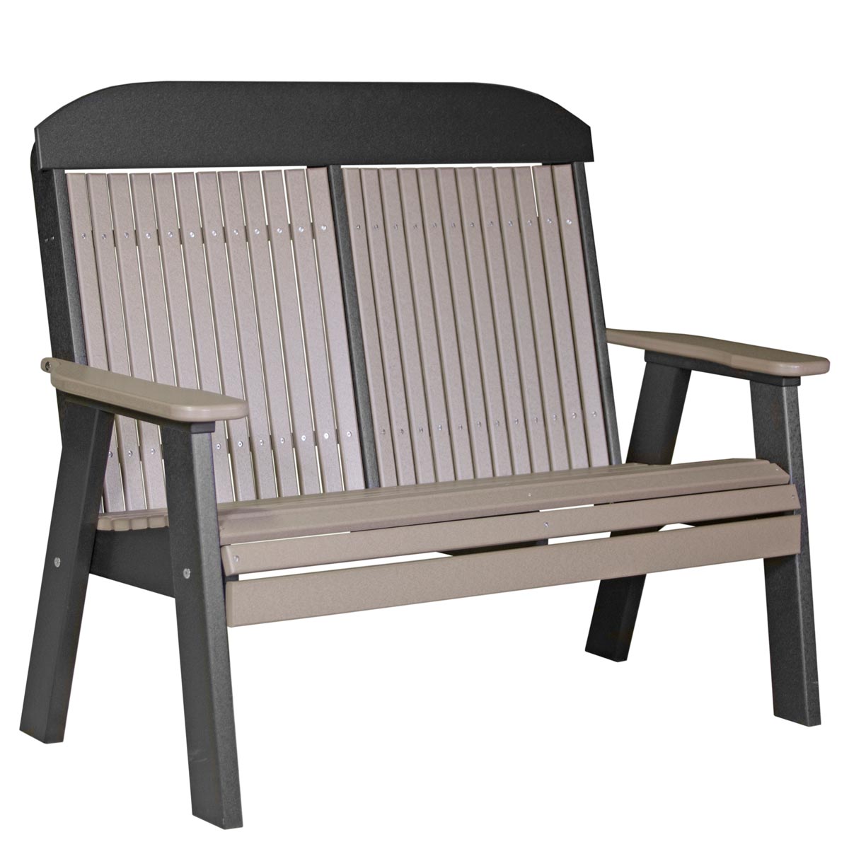 Classic Patio & Garden Bench - 4' Long