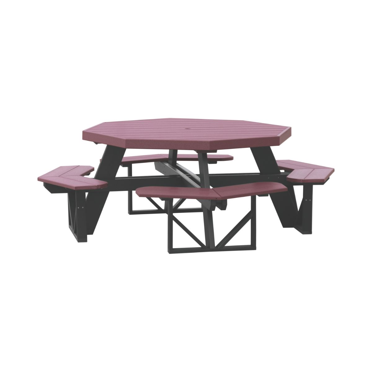 Classic Octagonal Picnic Table - 5' Long