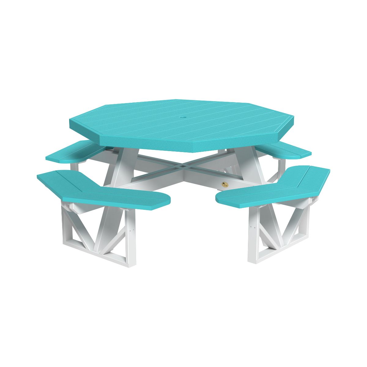 Classic Octagonal Picnic Table - 5' Long