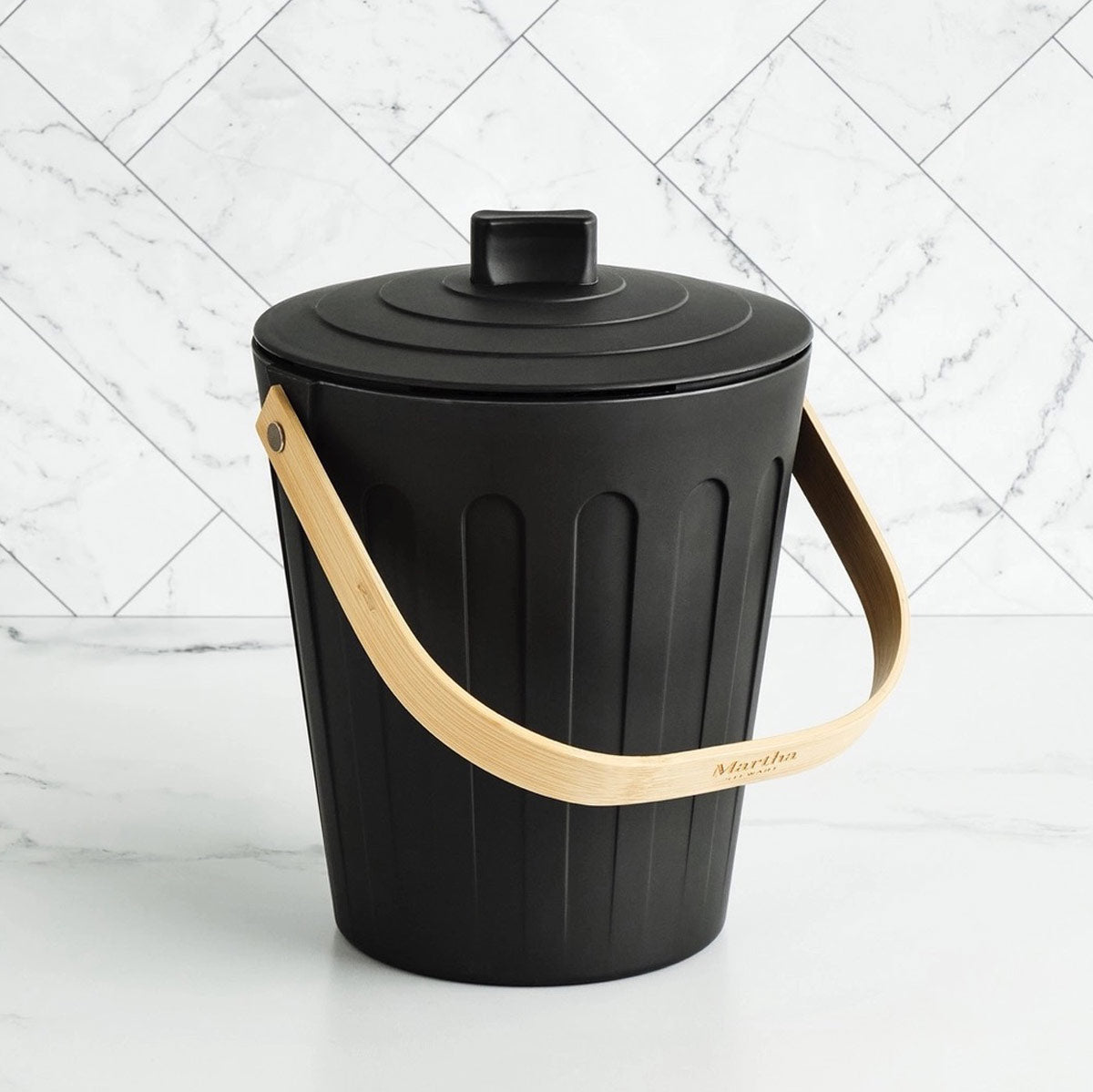 Indoor Countertop Compost Keeper - Round