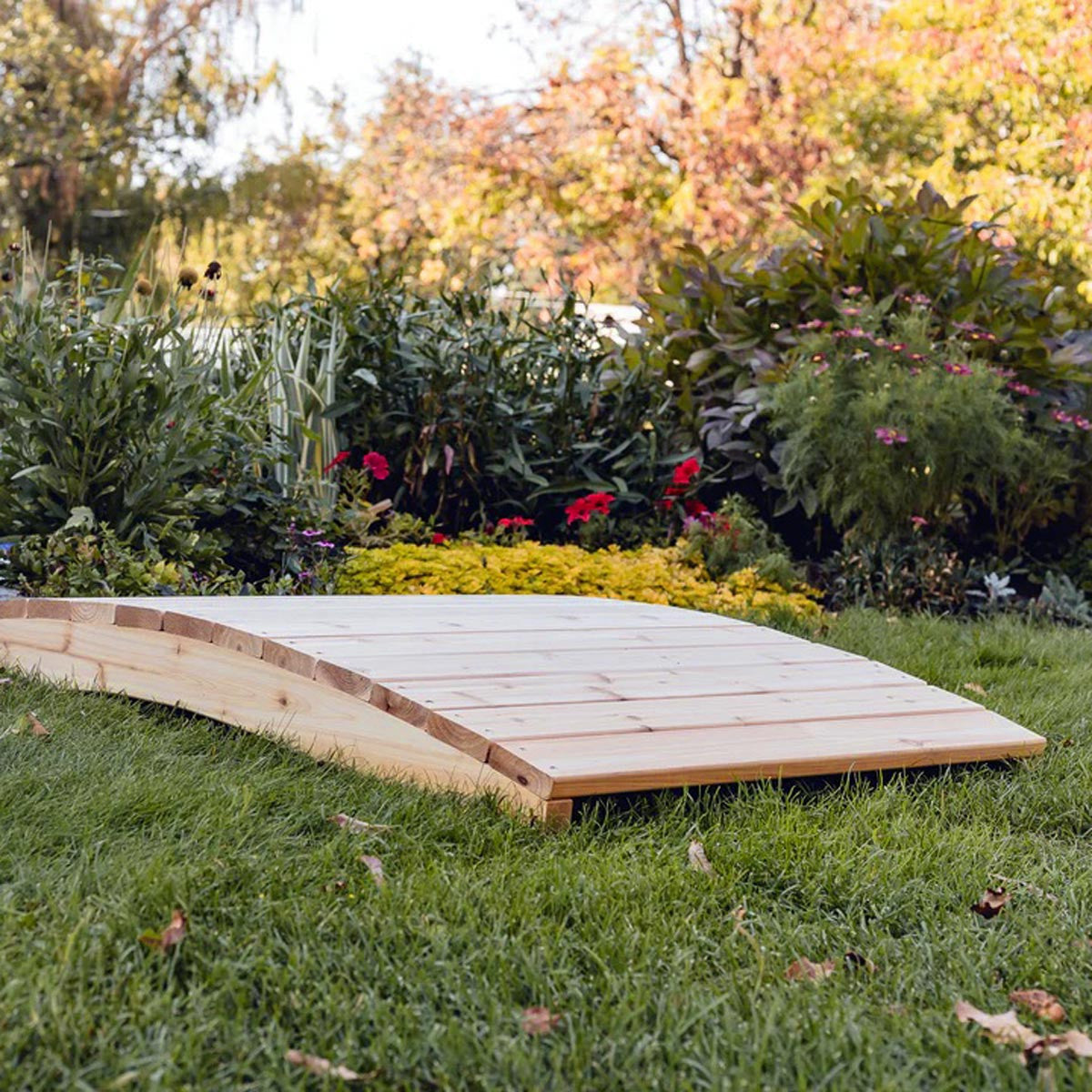 4' Cedar Garden Bridge
