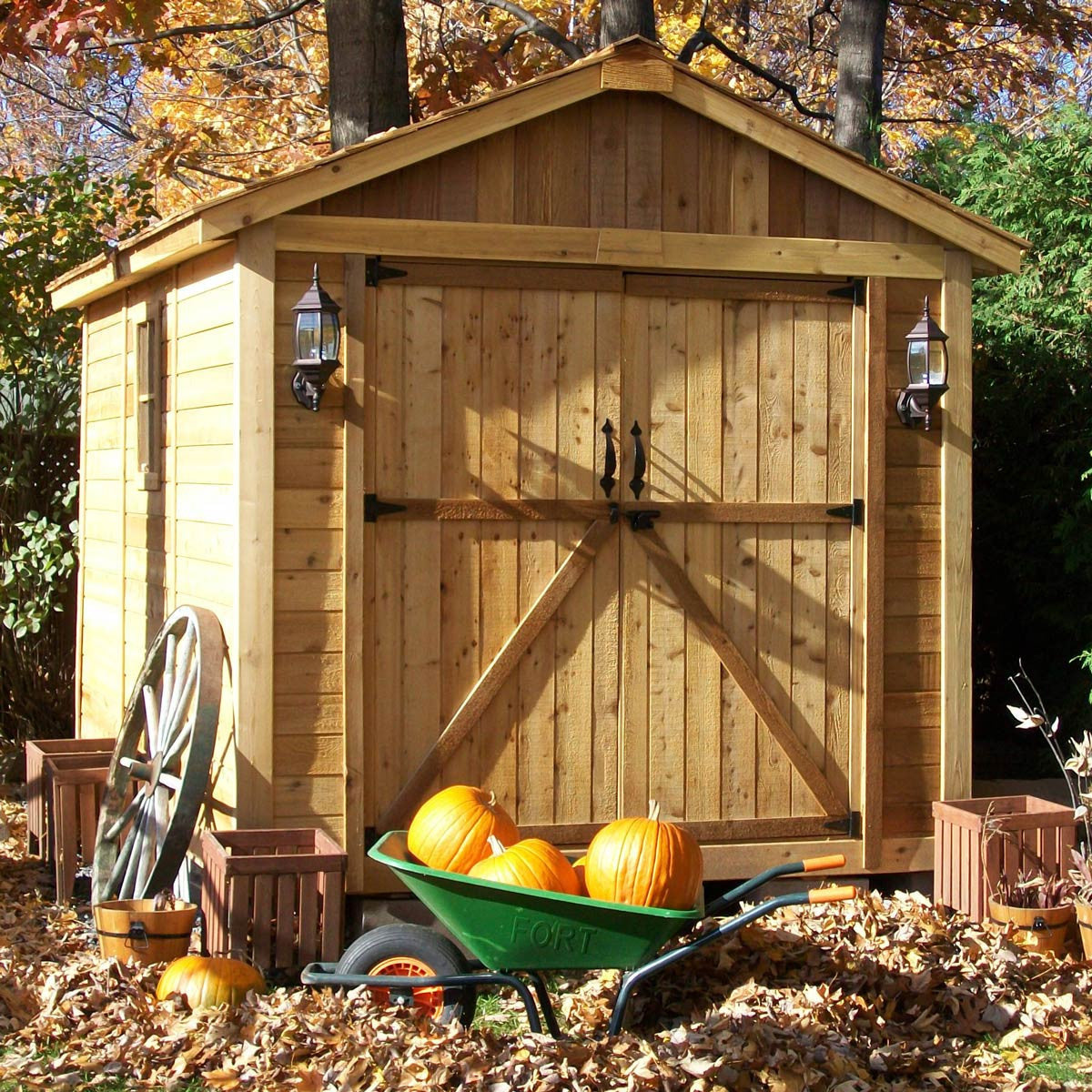 8' x 12' Space Master Cedar Storage Shed