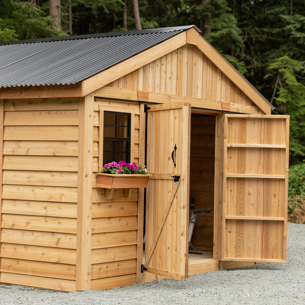 12' x 16' Space Master Cedar Storage Shed