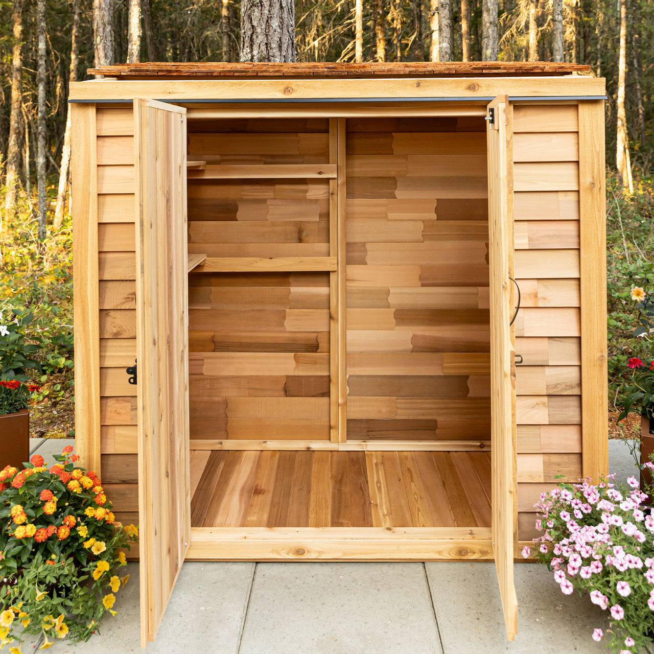 6' x 3' Patio Garden Shed