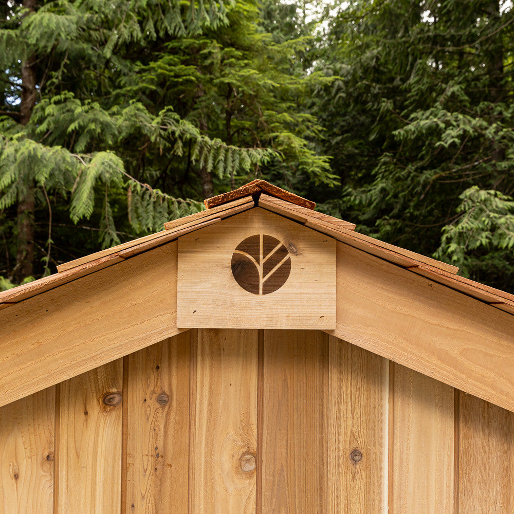 12' x 16' Space Master Cedar Storage Shed