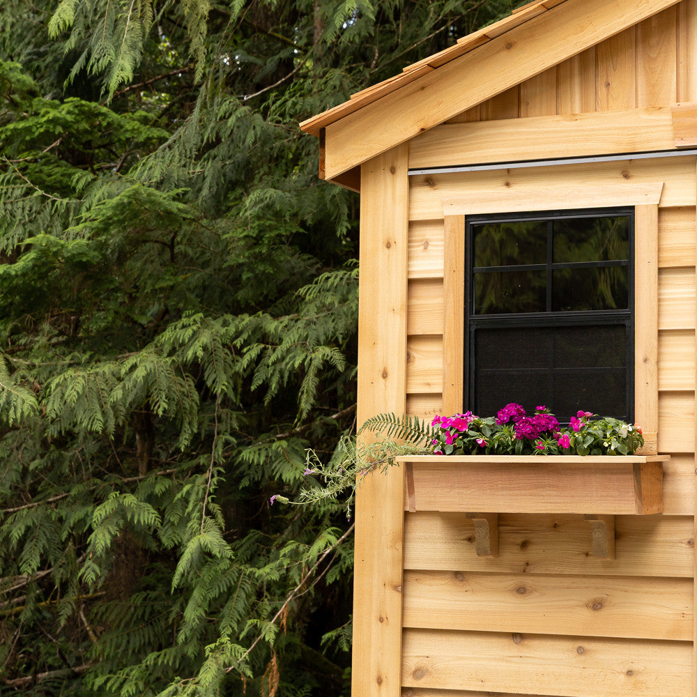 12' x 16' Space Master Cedar Storage Shed