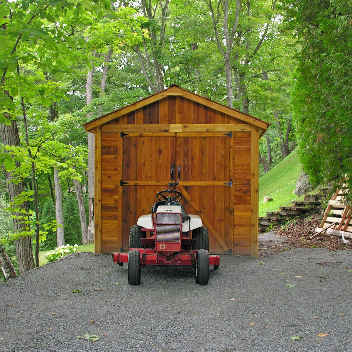 8' x 12' Space Master Cedar Storage Shed