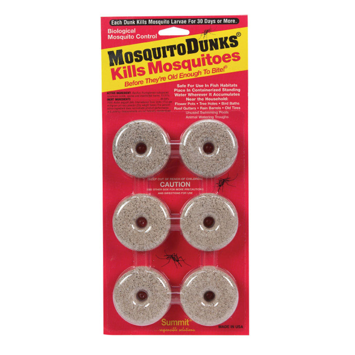 Mosquito Dunks - 6 Pack