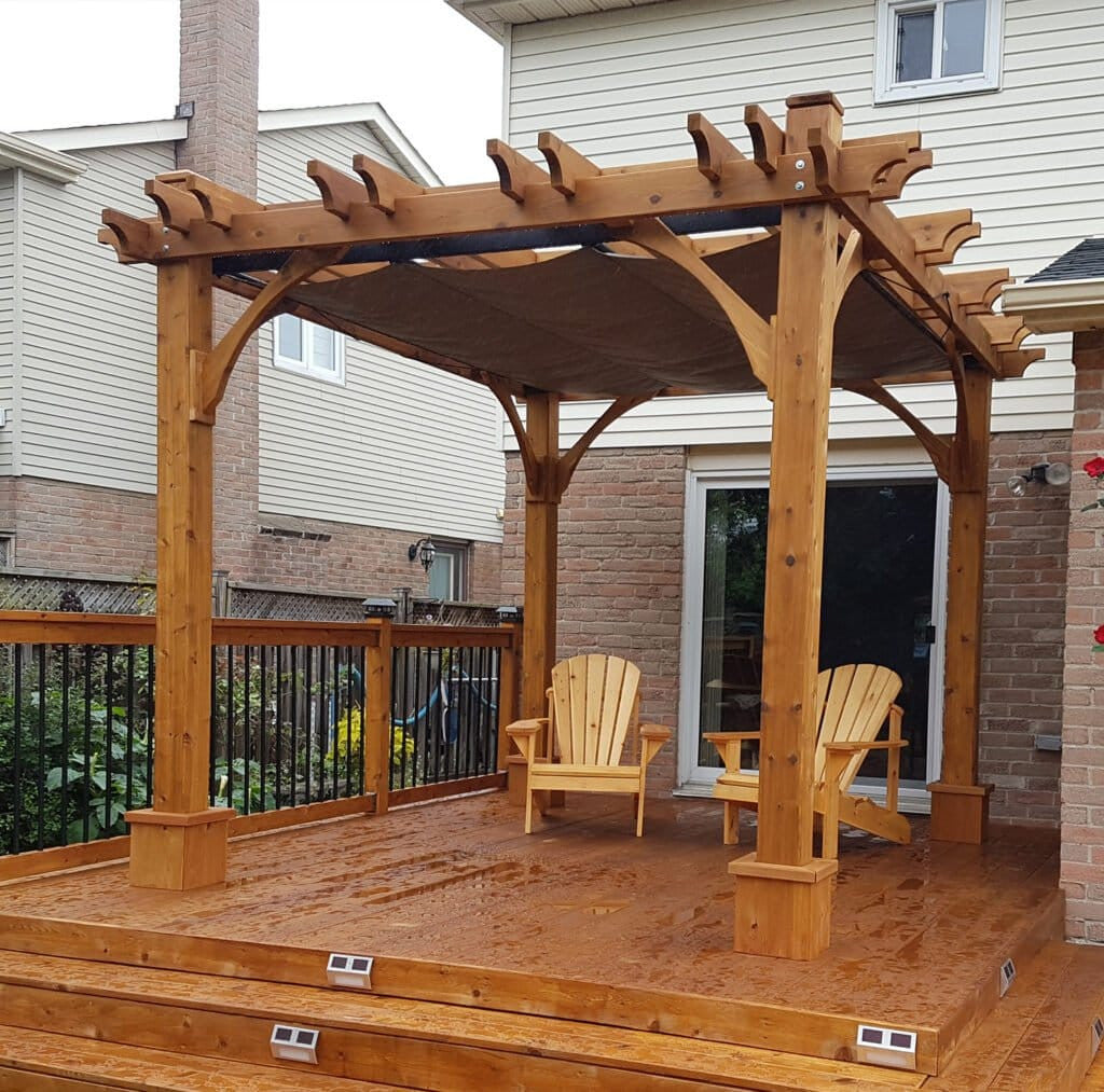 8' x 10' Premium Cedar Pergola Kit