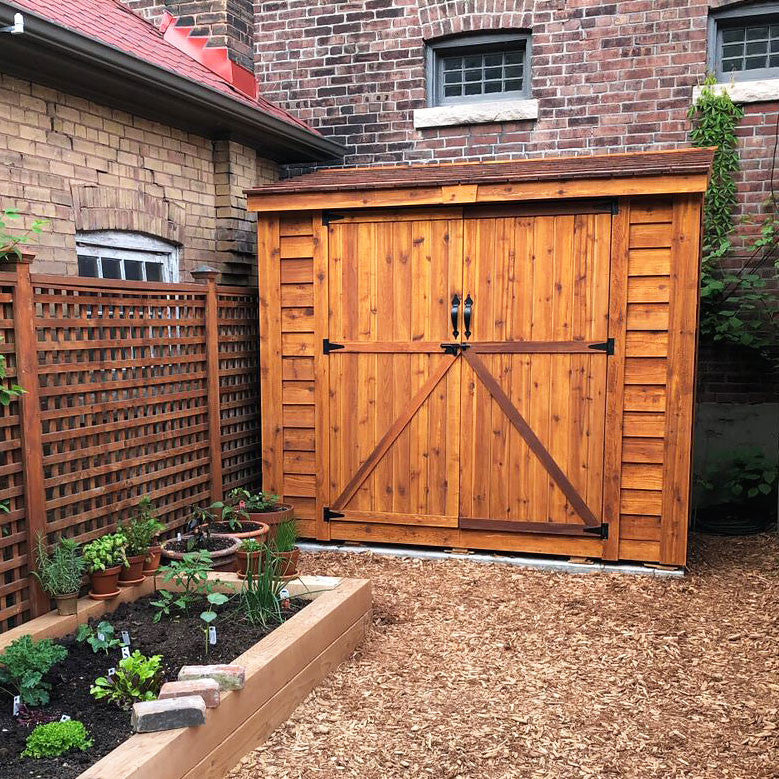 8' x 4' SpaceSaver Storage Shed - Double Doors
