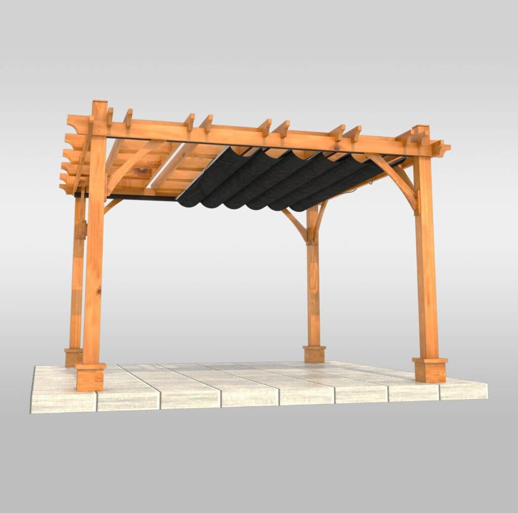 8' x 10' Premium Cedar Pergola Kit