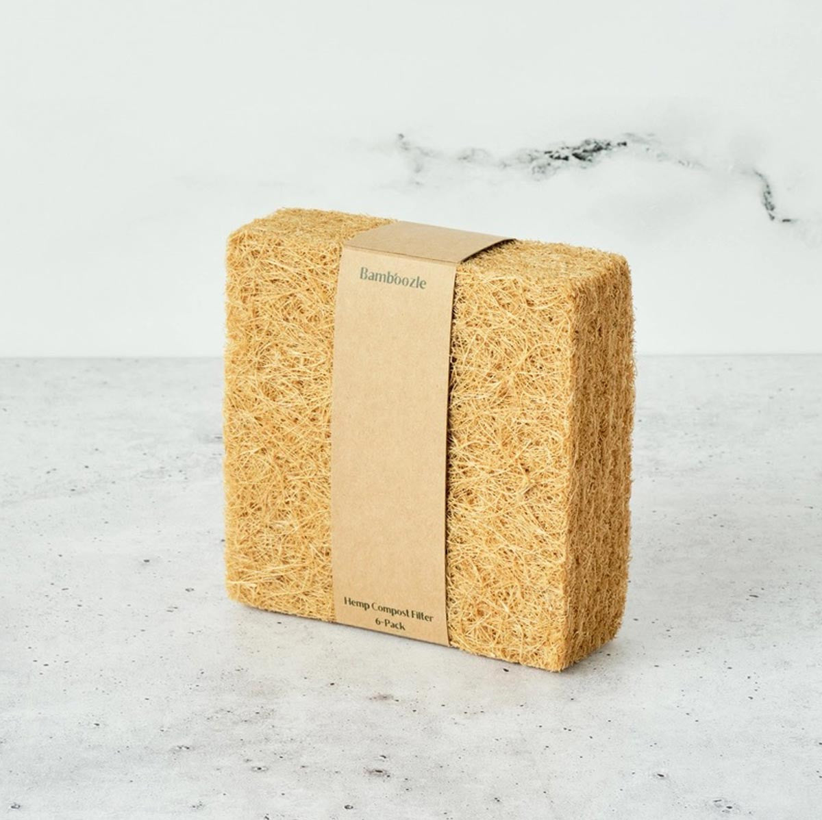 Hemp Compost Keeper Replacement Filter Set - 6-Pack