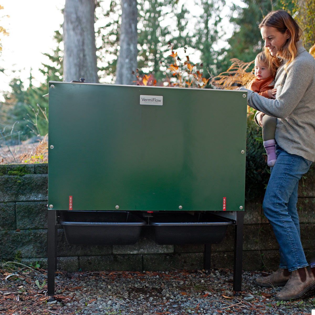 VermiFlow Continuous Flow Composting System - 14 Cubic Feet