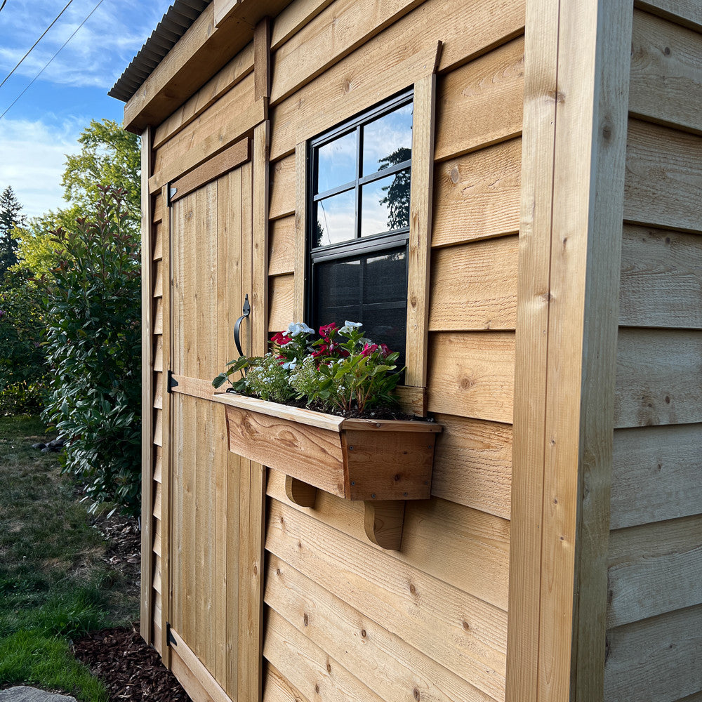 8' x 4' GardenSaver Storage Shed - Single Door