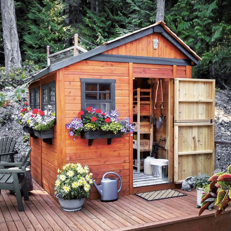 8' x 8' SunShed Garden Shed