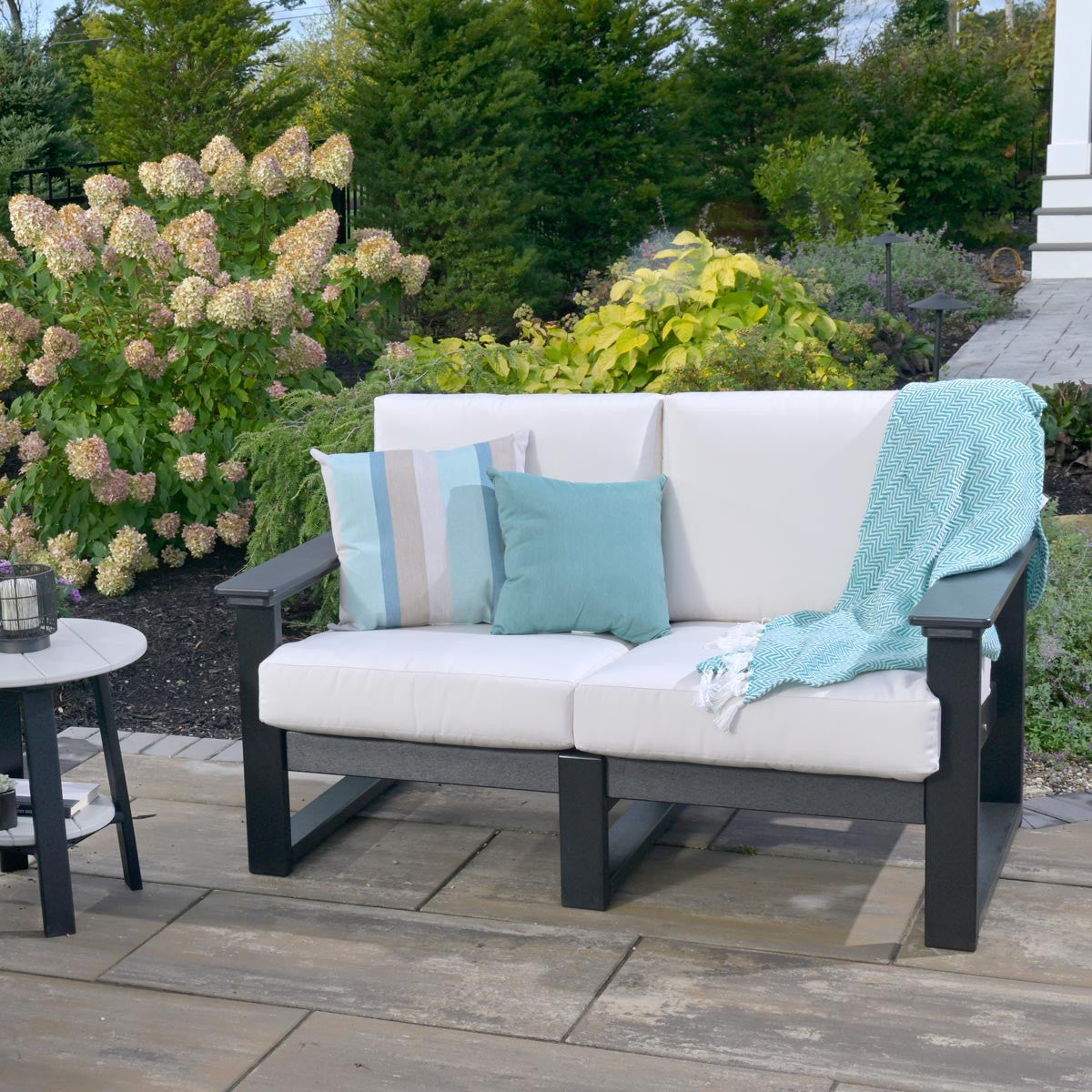 Black Frame & Canvas Cushion