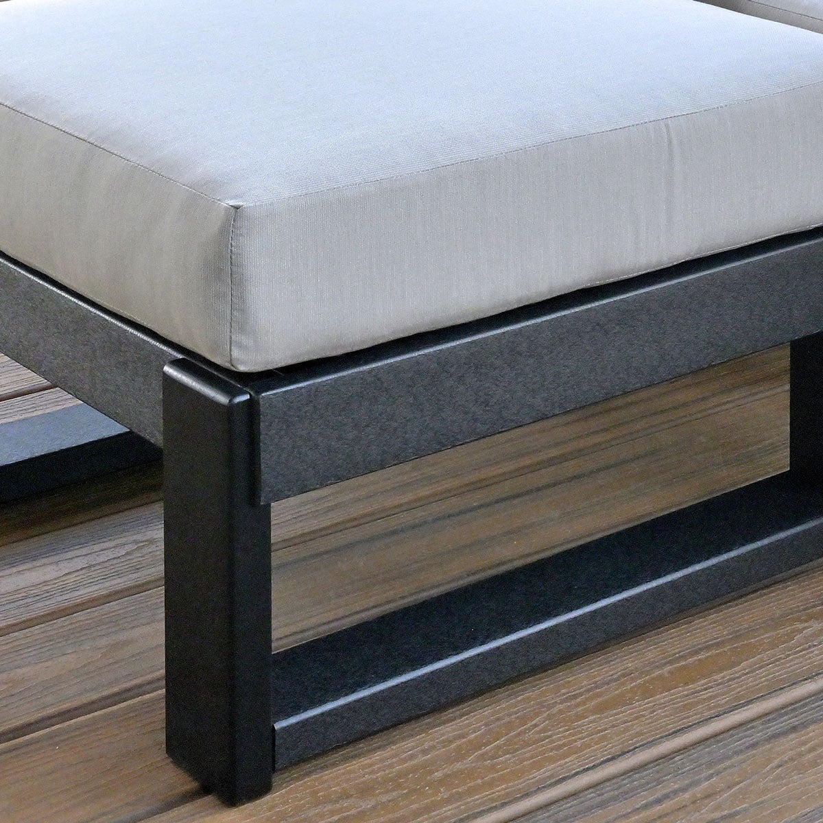 Black Frame & Spectrum Dove Cushion