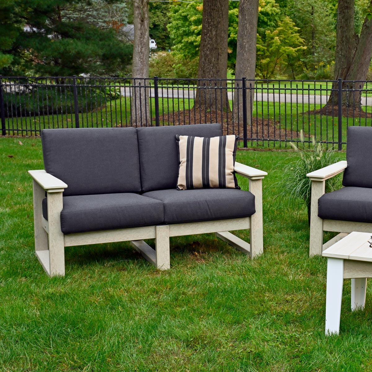 Birch Frame & Spectrum Carbon Cushion