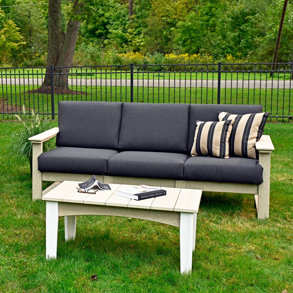 Birch Frame & Spectrum Carbon Cushion