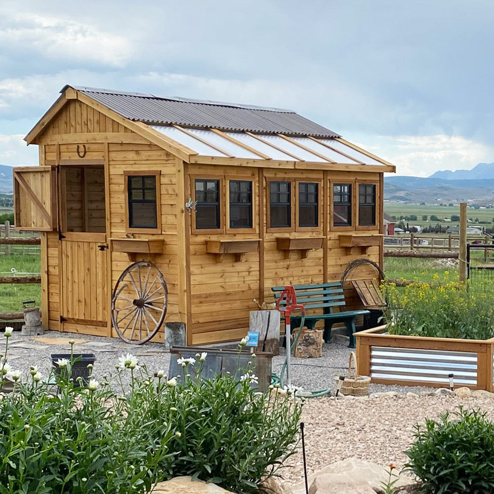 8' x 12' SunShed Garden Shed