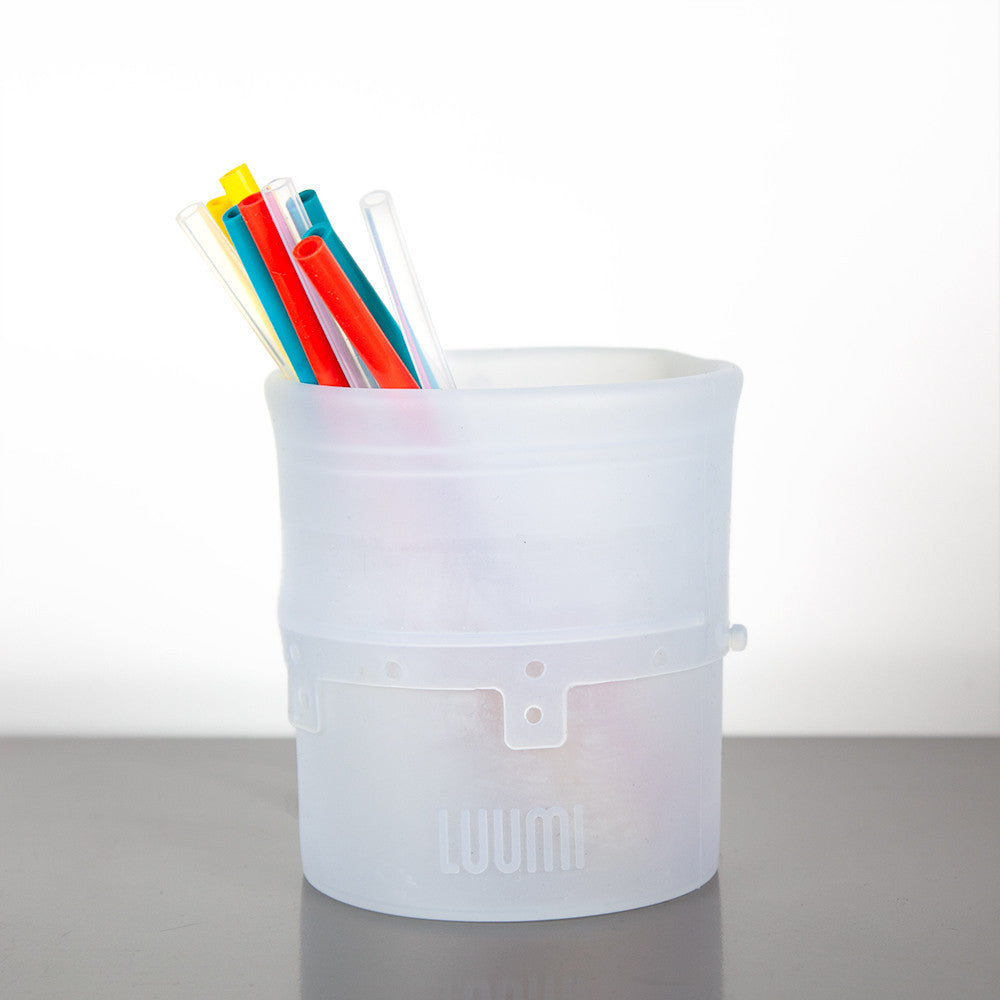Luumi Silicone Straws 4-Pack