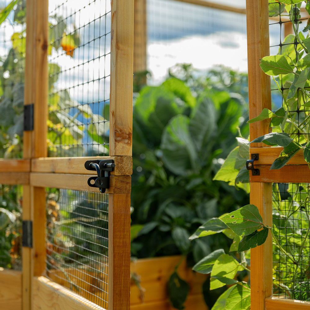 Deer Proof Cedar Complete Raised Garden Bed Kit - 8' x 16'