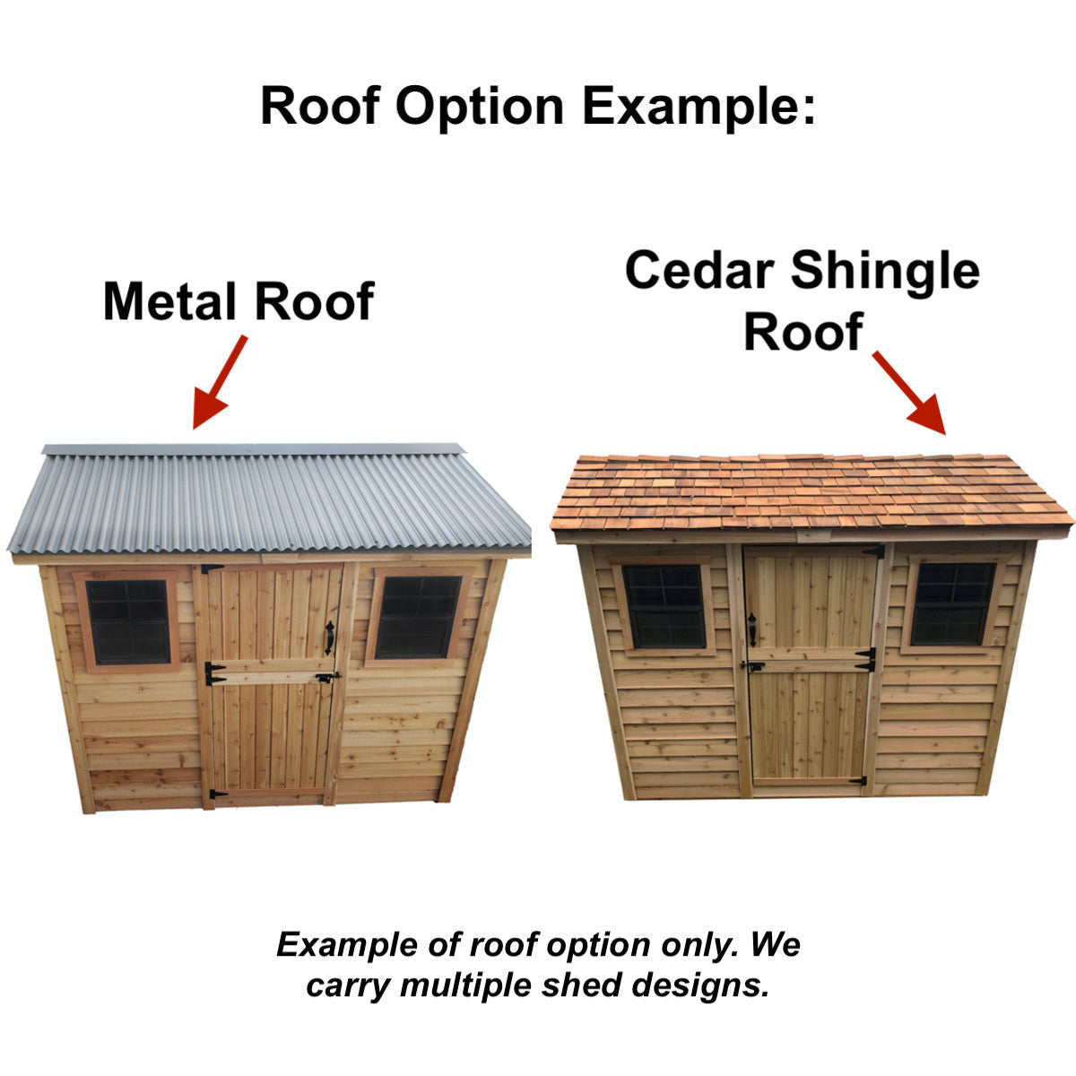12' x 12' Space Master Cedar Storage Shed