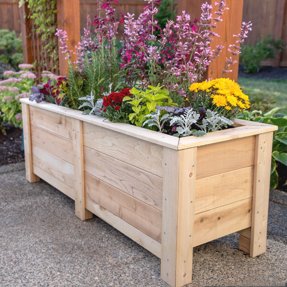 Natural Cedar Planter Boxes