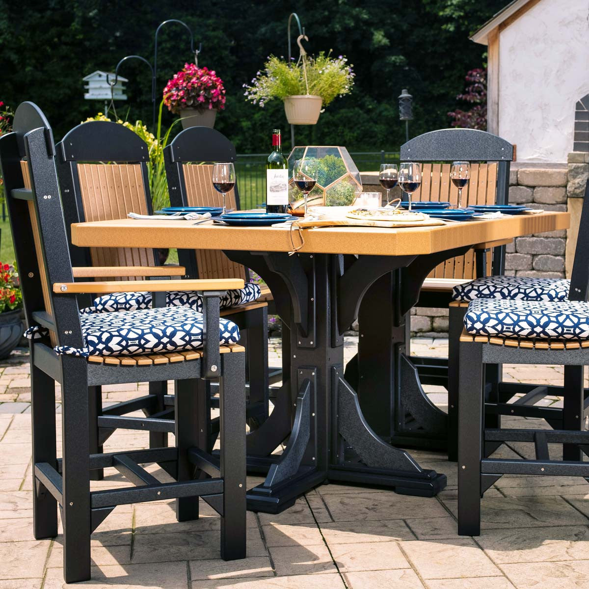 Cedar & Black - Counter Height