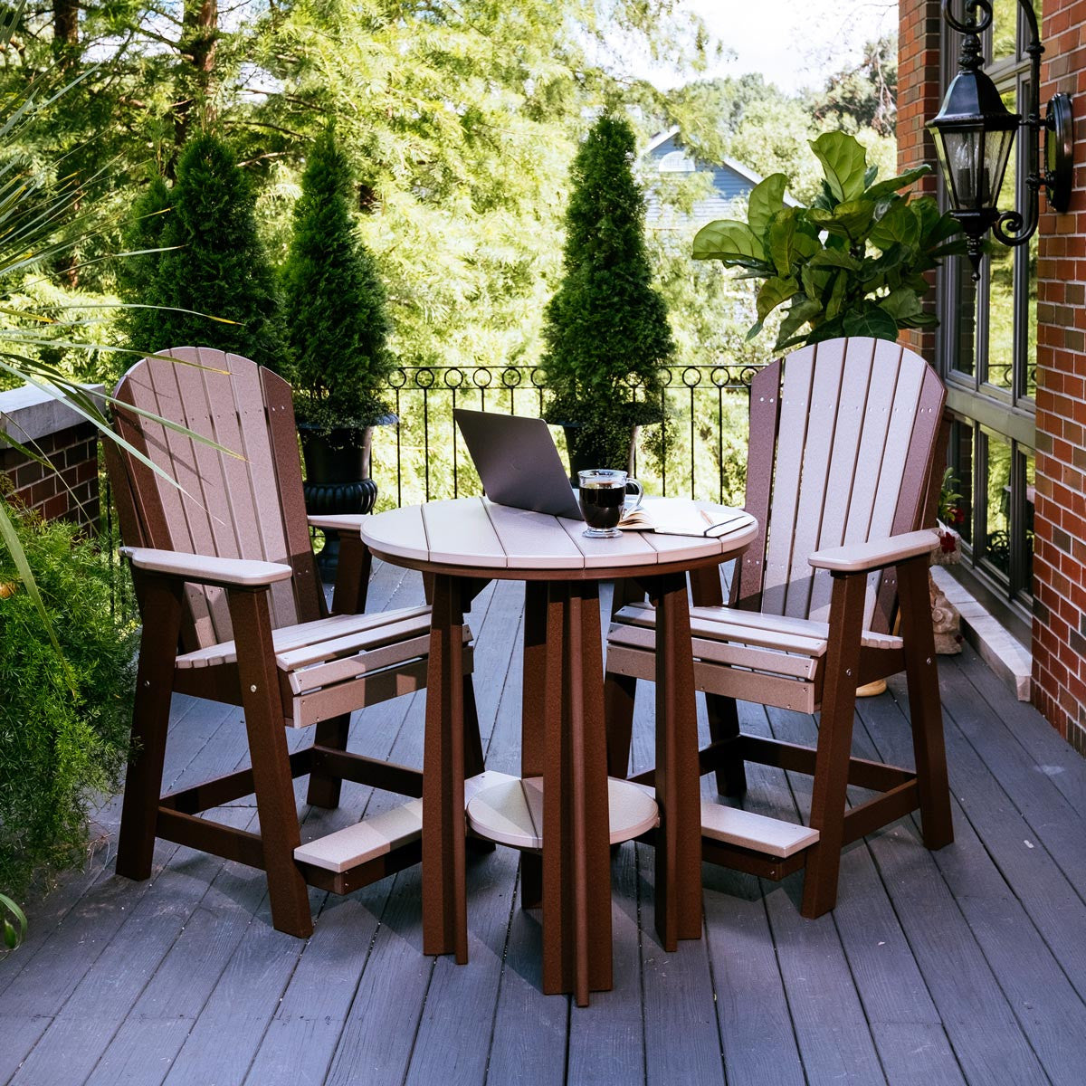 Weatherwood & Chestnut Brown