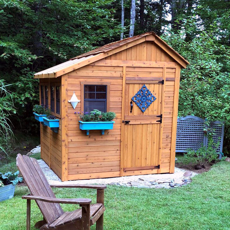 8' x 8' SunShed Garden Shed