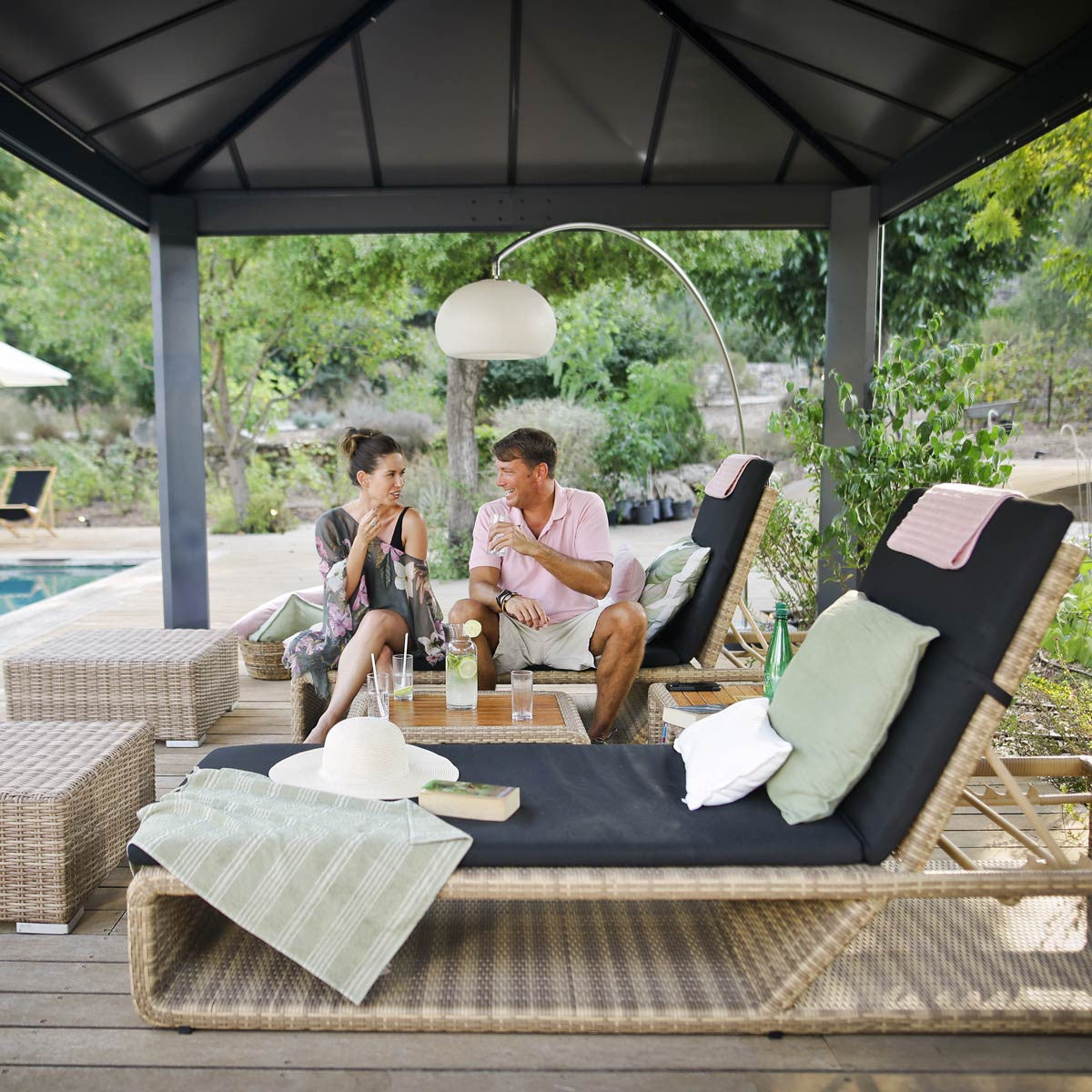 12' Dallas Aluminum Hardtop Gazebo Kit