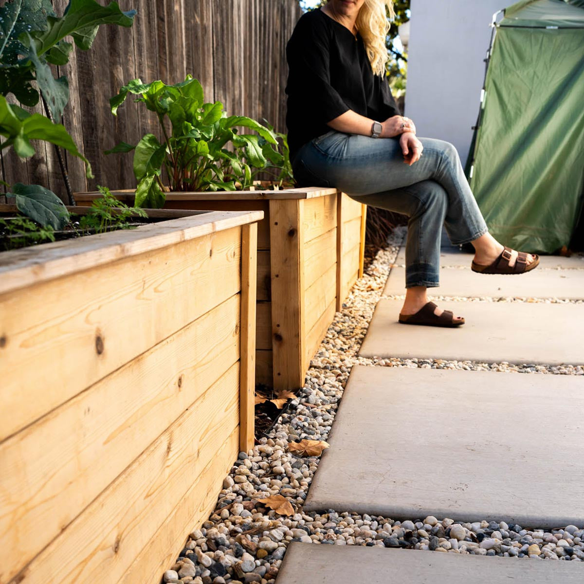 Natural Cedar Raised Garden Beds