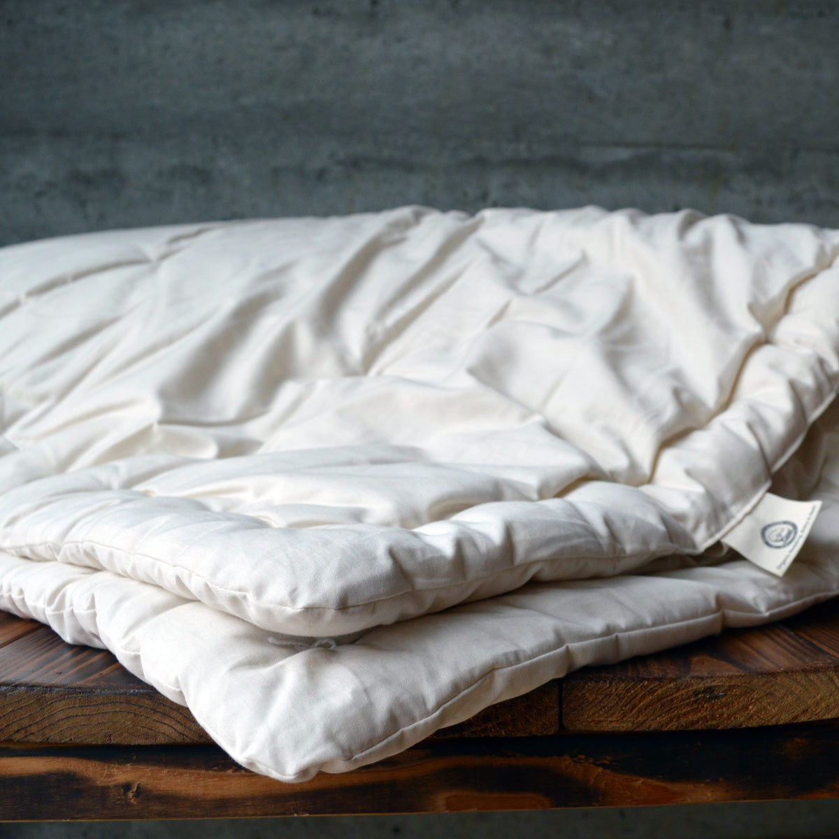 Twin-Size Wool Comforter