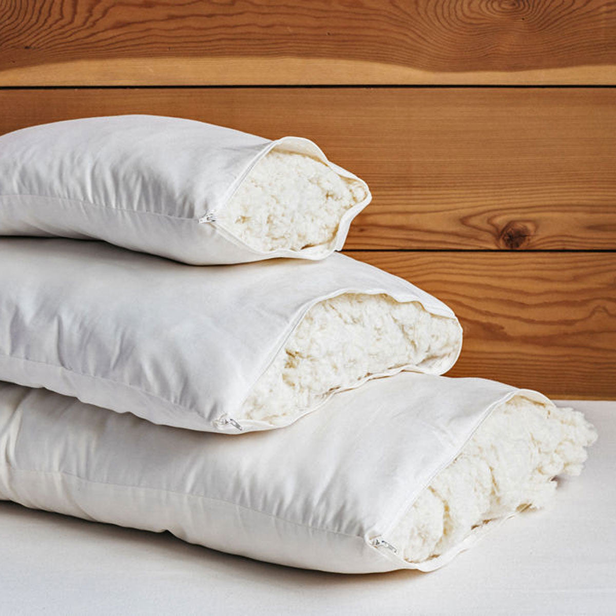 Woolly "Down" Pillows