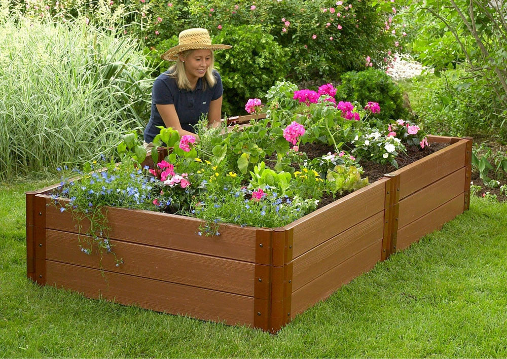 Composite Raised Garden Bed - 4' x 8' x 16.5"
