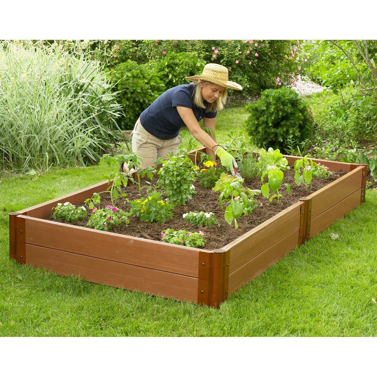 Composite Raised Garden Bed - 4' x 8' x 11"