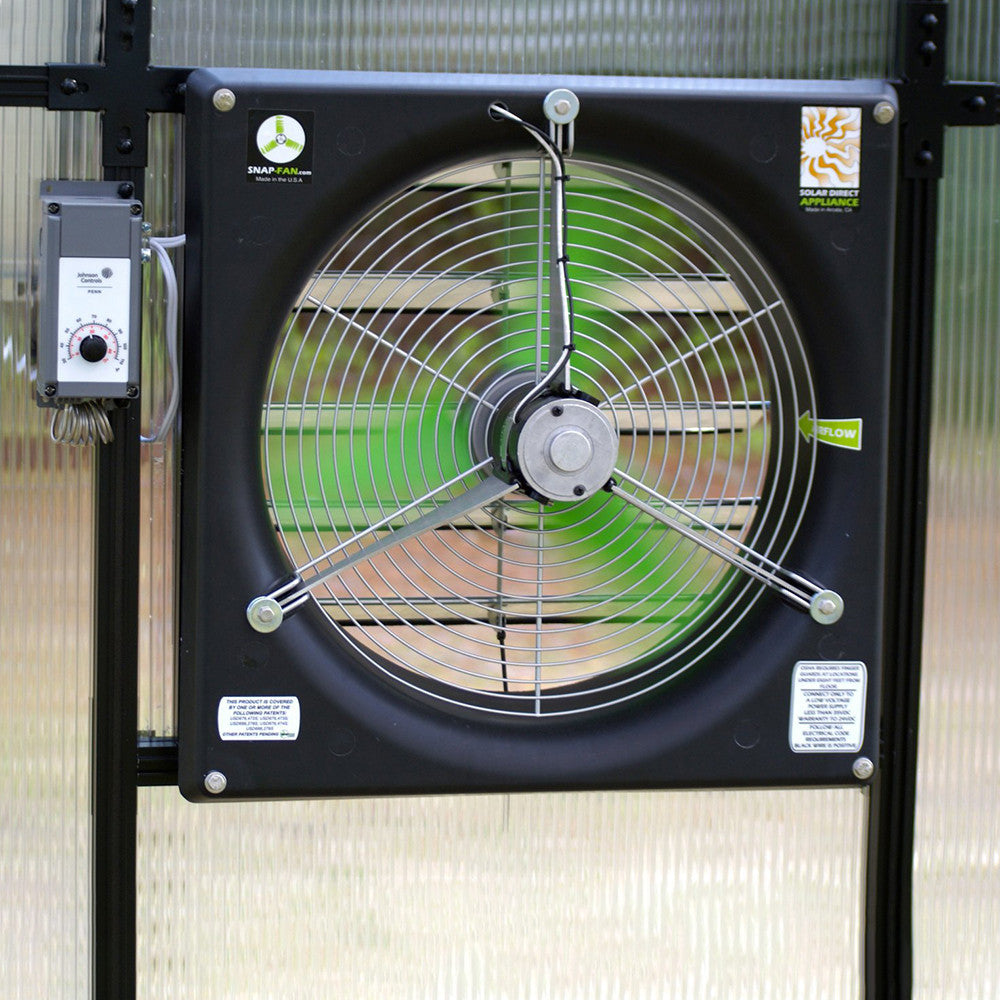 Solar Ventilation System - Fan & Thermostat