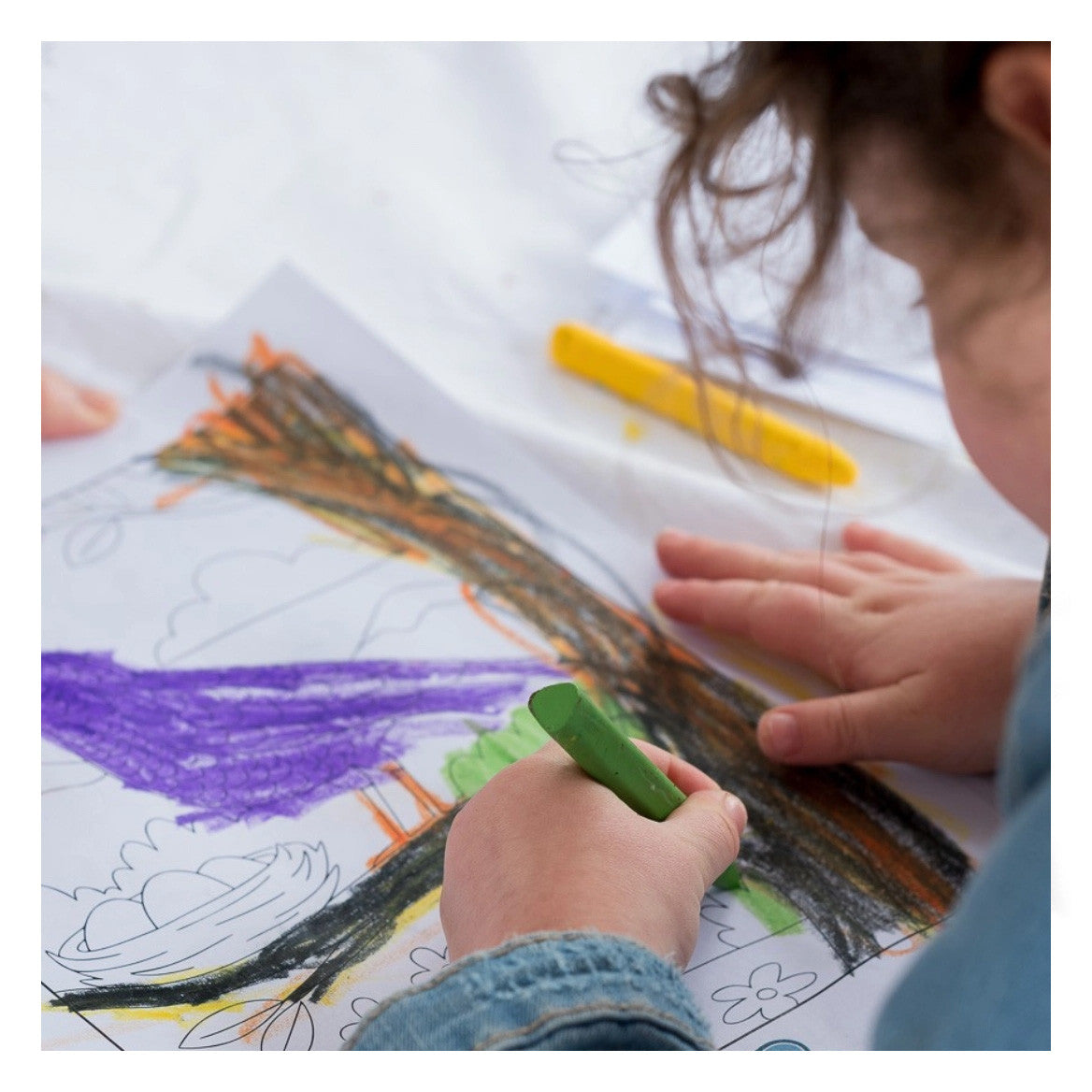 Eco Beeswax Triangle Crayons