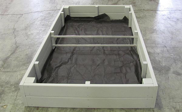 Recycled Plastic Raised Garden Bed