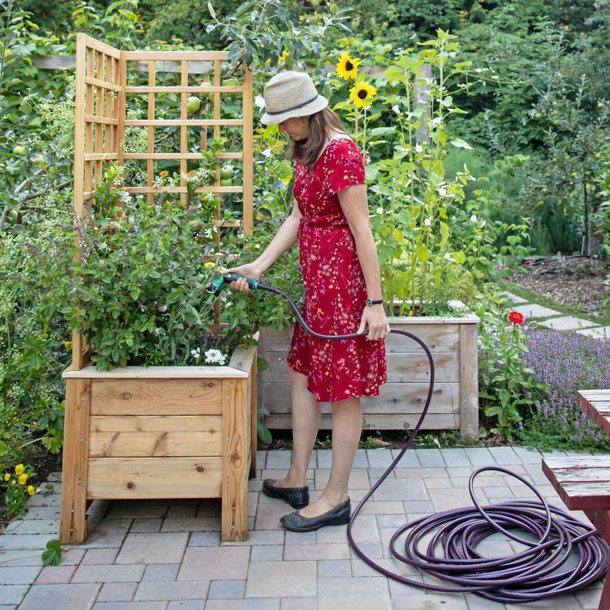 Premium Drinking Water Safe Garden Hose - Slim 7/16"