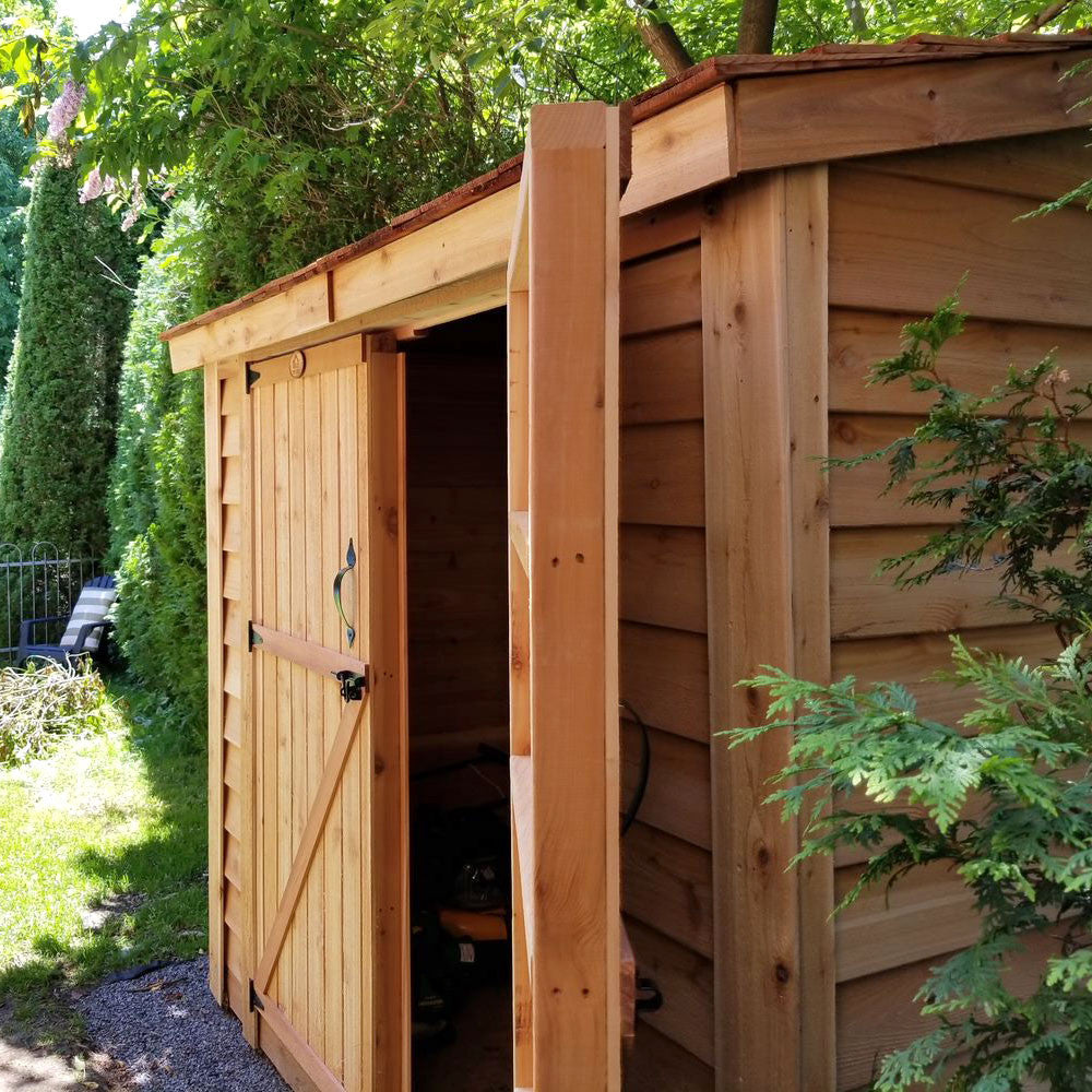 8' x 4' SpaceSaver Storage Shed - Double Doors