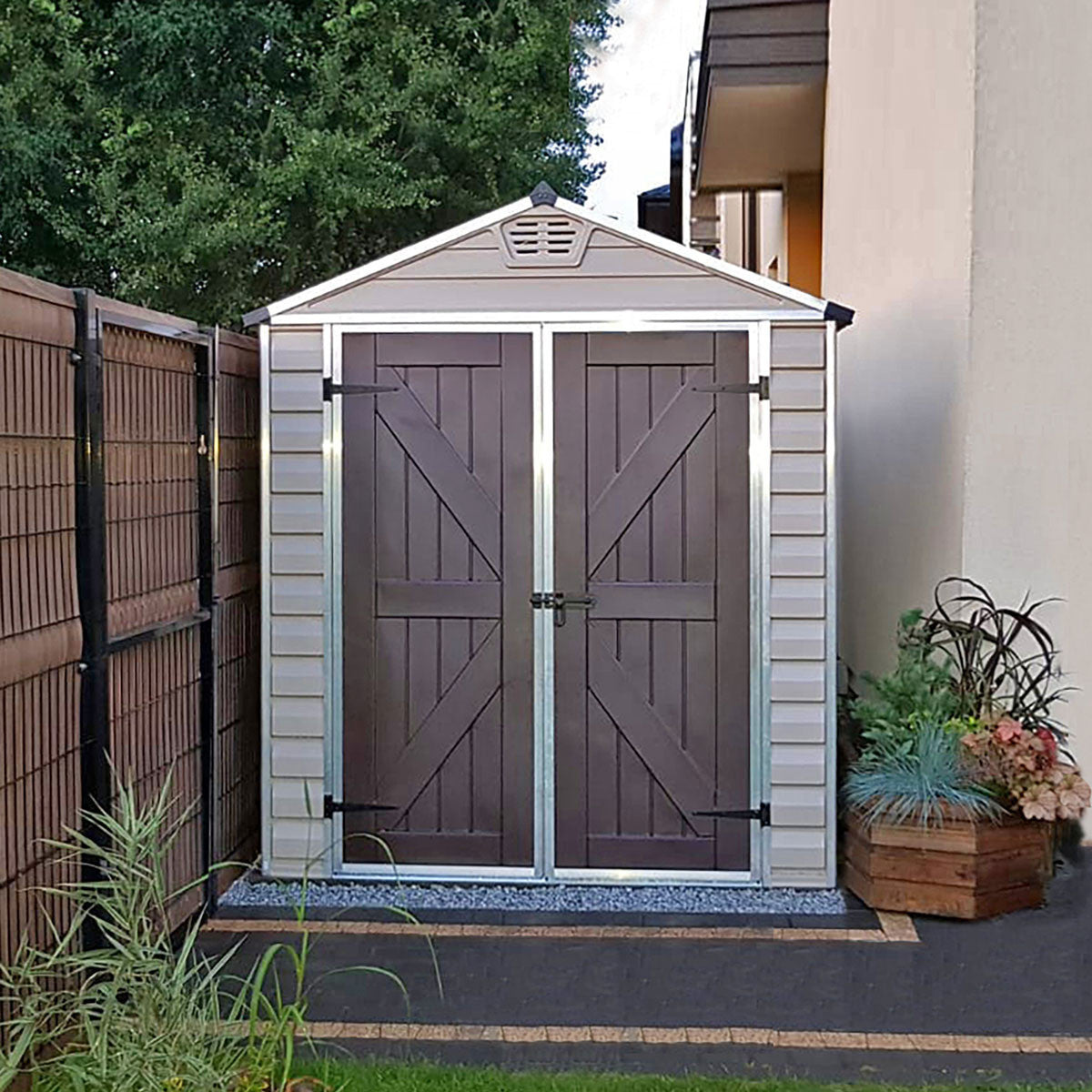 Skylight Sunlit Garden & Utility Shed